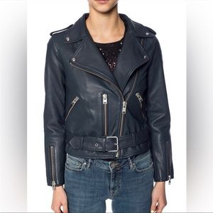 All Saints “Balfern” Leather Biker Jacket